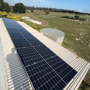 Solar power installation in Rowsley by Solahart Ballarat and Bacchus Marsh
