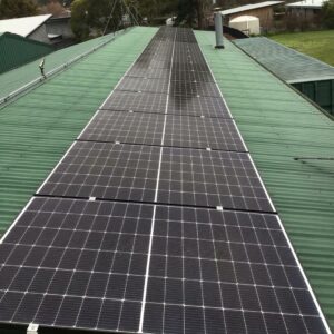 Solar power installation in Trentham by Solahart Ballarat and Bacchus Marsh